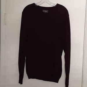 Burgundy sweater